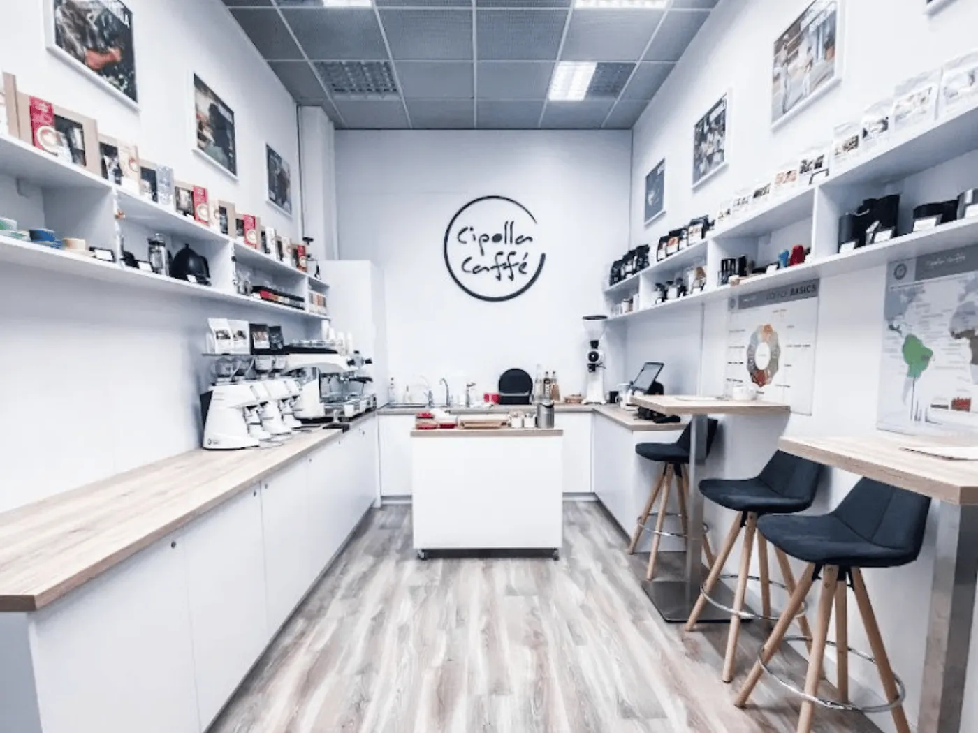 Predajňa a showroom Cipolla Caffé na Zvolenskej ceste v Banskej Bystrici