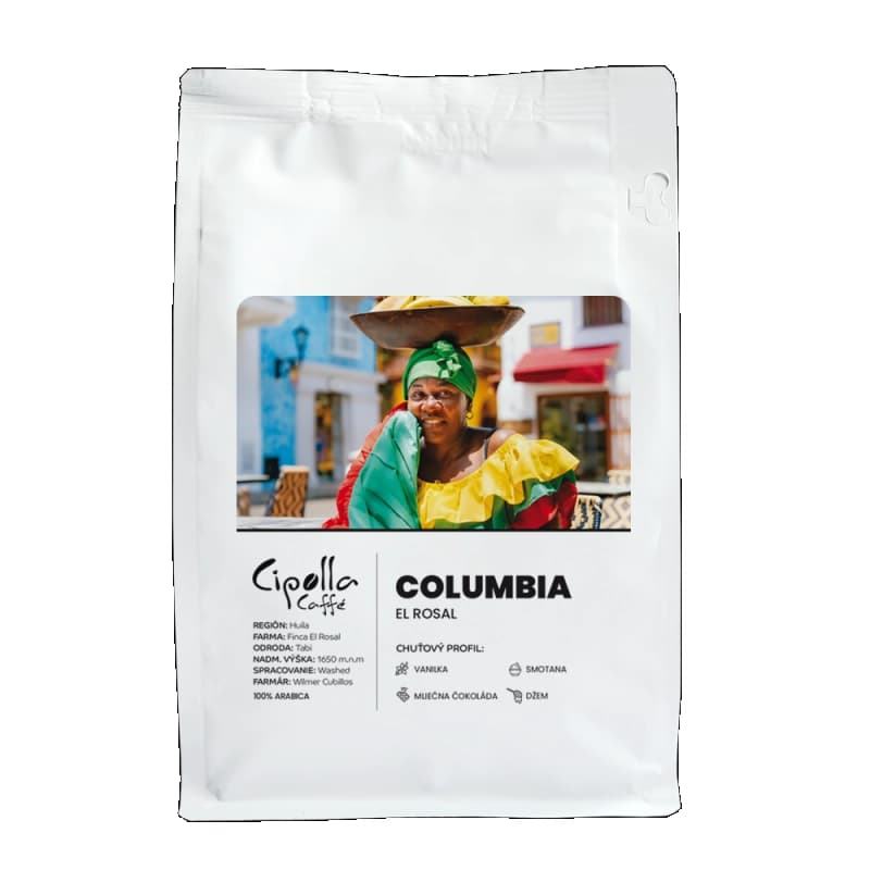 Columbia El Rosal — čerstvo pražená zrnková káva