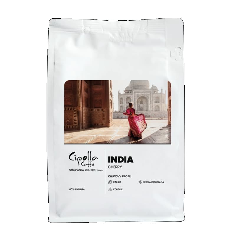 India Cherry — čerstvo pražená zrnková káva