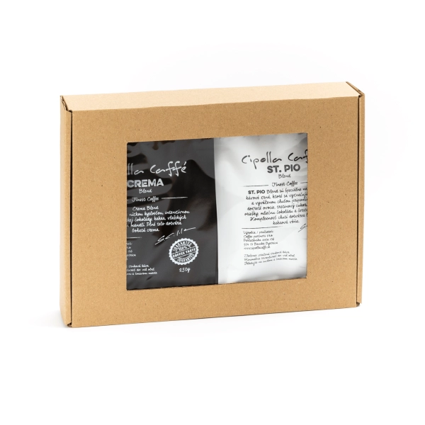 2 × 250 g Darčekový balíček kávy (zmes)